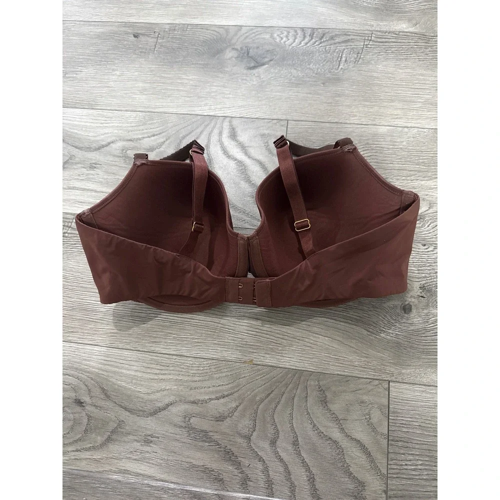 ThirdLove 24/7 Classic T-Shirt‎ Bra Mahogany Brown Underwire 36E Memory Foam Cup